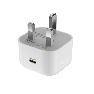 米国/英国/EU プラグ用の工場出荷時の 40W USB Type-C 高速充電ヘッド